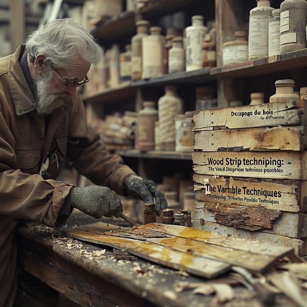 Décapage du bois : les différentes techniques possibles