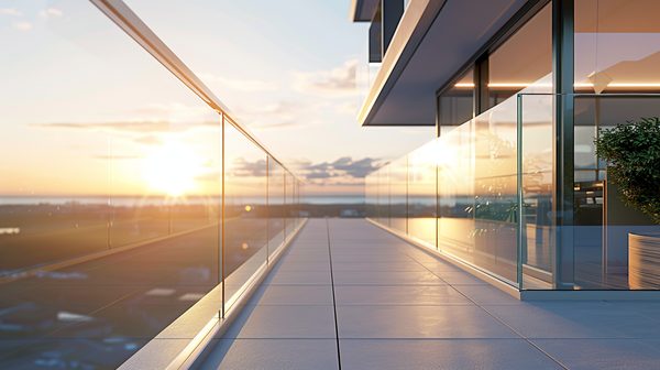 Garde-corps terrasse en verre : sécurité et élégance assurées