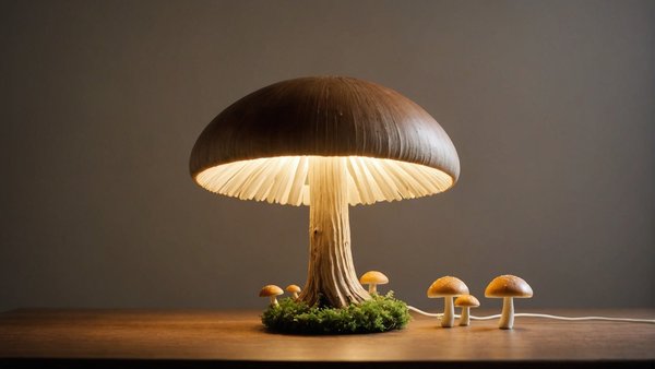 Découvrez la lampe champignon en france : design unique et artisanat